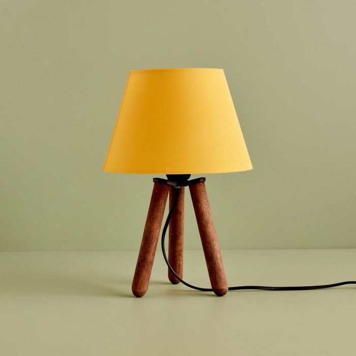 Opviq Lámpara de Mesa Amarilla AYD-3423